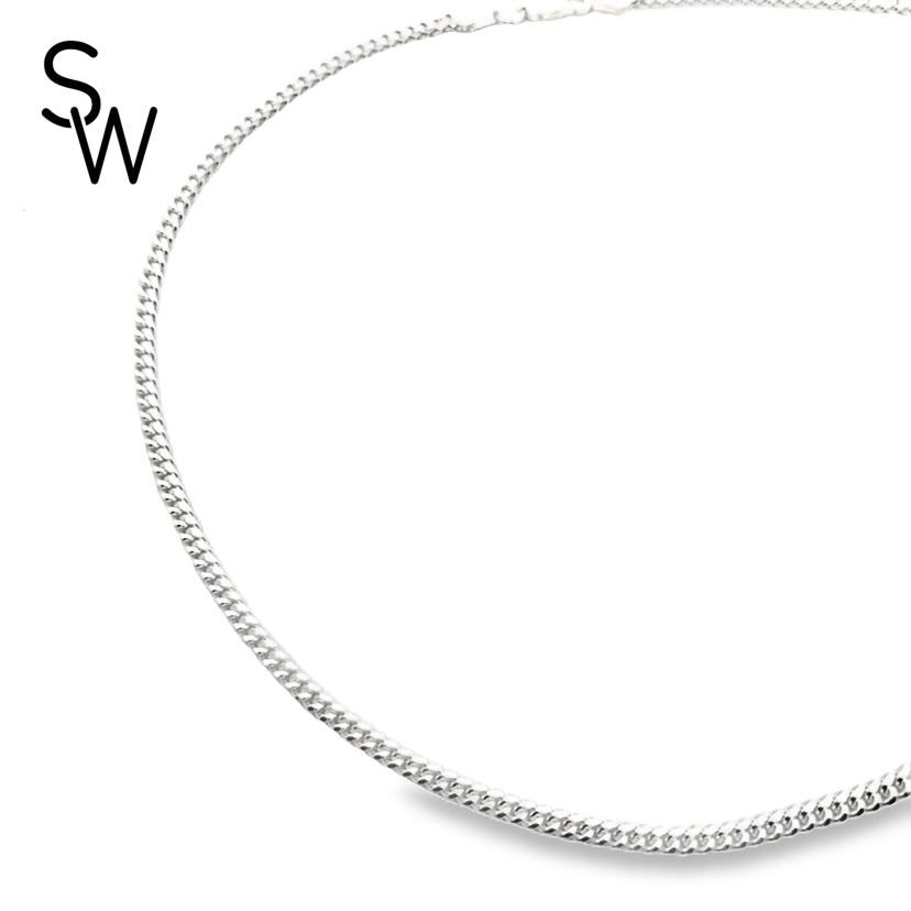 
                      
                        N5059 22" MIAMI CUBAN SILVER CHAIN 11.23G
                      
                    