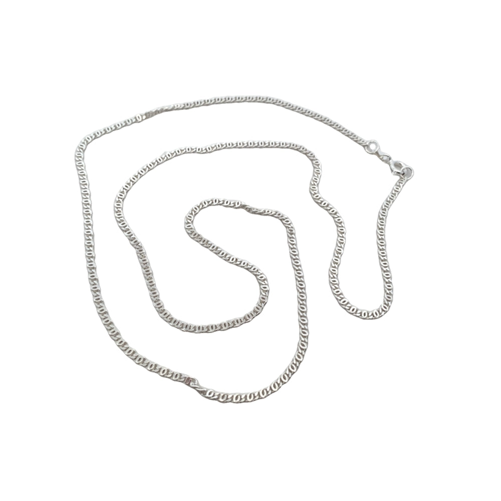 N5238 SLVR 20IN GUCCI CHAIN 4.8G