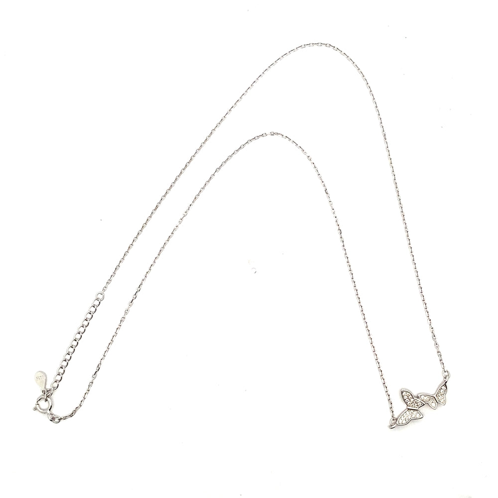 
                      
                        N5257 SLVR 16IN+1.25IN 2 FULL CZ BUTTERFLY PENDANT 1.94G
                      
                    