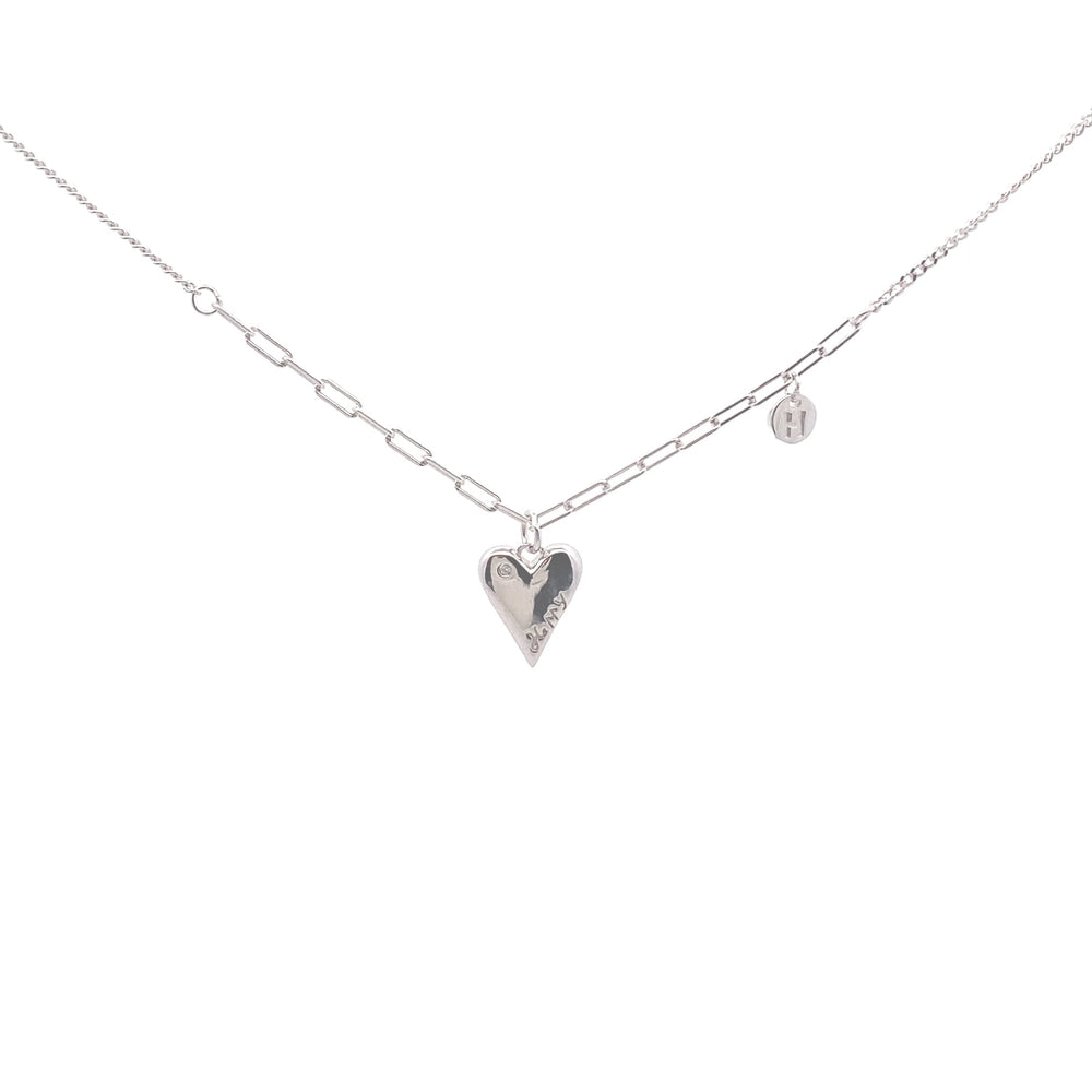 
                      
                        N5263 SN 16IN+2IN 2TYPE CHAIN 10MM HEART WITH CUBIC ZIRCONIA N EGRAVE PENDANT 2.44G
                      
                    