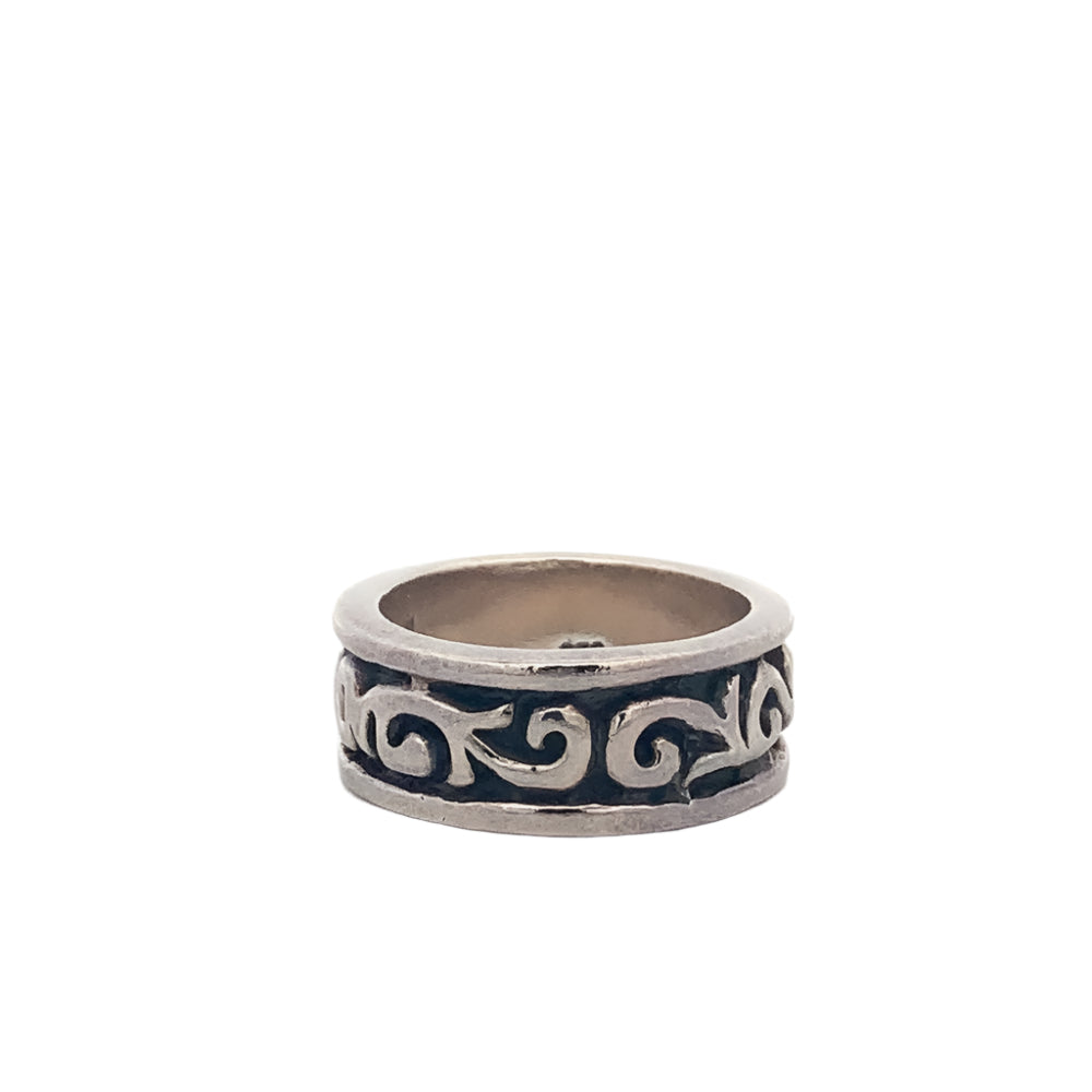Juno 925 Sterling Silver Wedding Band Ring | SilverWorks