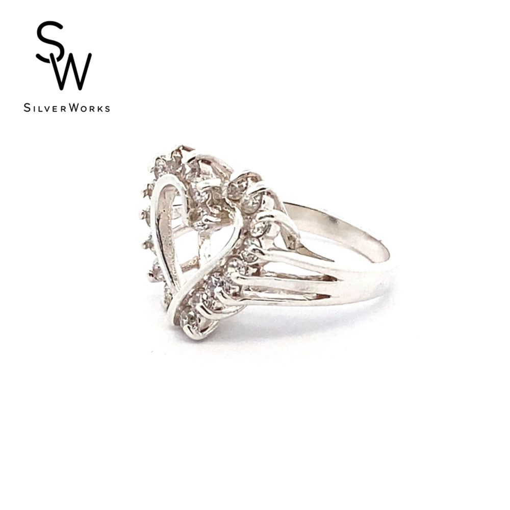 
                      
                        R52186RING W/OPEN HEART W/FULL CZ
                      
                    