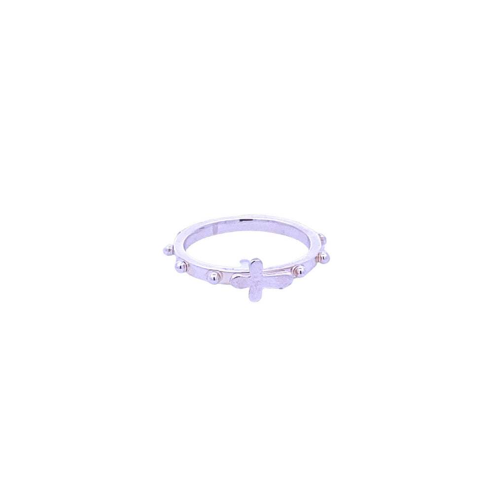 
                      
                        Silver Rosary Ring
                      
                    