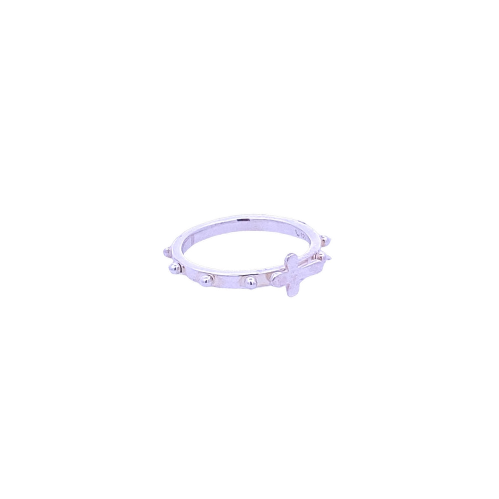 
                      
                        Silver Rosary Ring
                      
                    