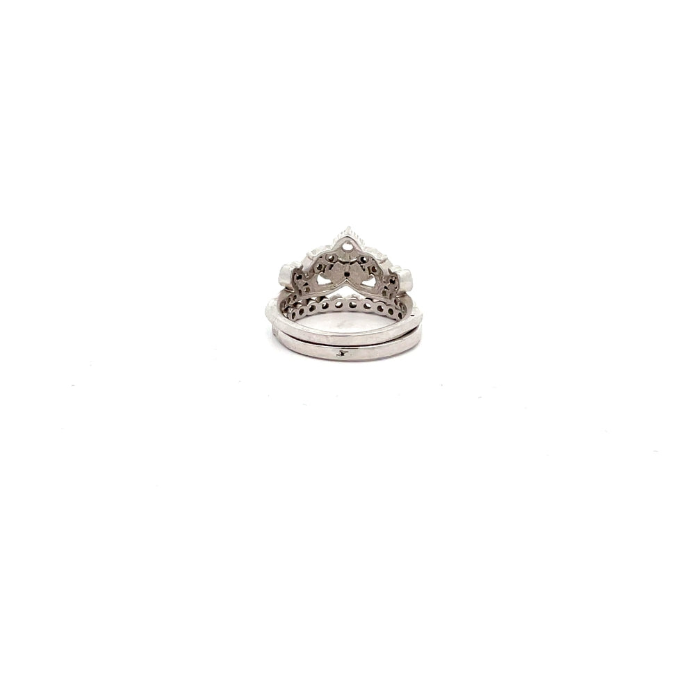 
                      
                        Agatha 925 Sterling Silver Crown Ring
                      
                    