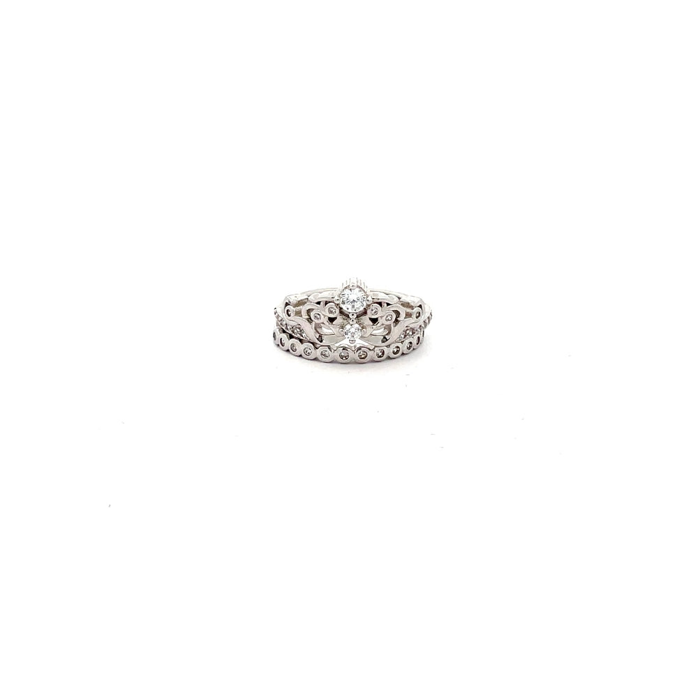 
                      
                        Agatha 925 Sterling Silver Crown Ring
                      
                    