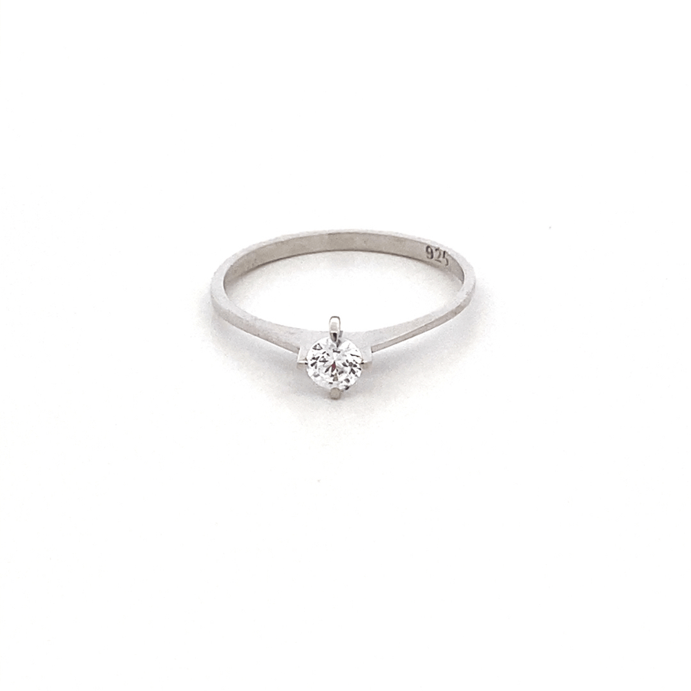 
                      
                        Eloise Brilliant Cut 925 Sterling Silver Engagement Ring
                      
                    