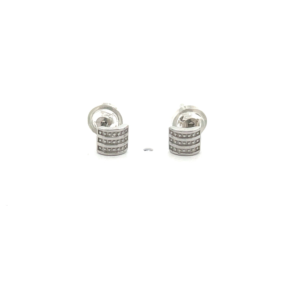
                      
                        Lola Layered Rhode 925 Sterling Silver Earrings Set
                      
                    