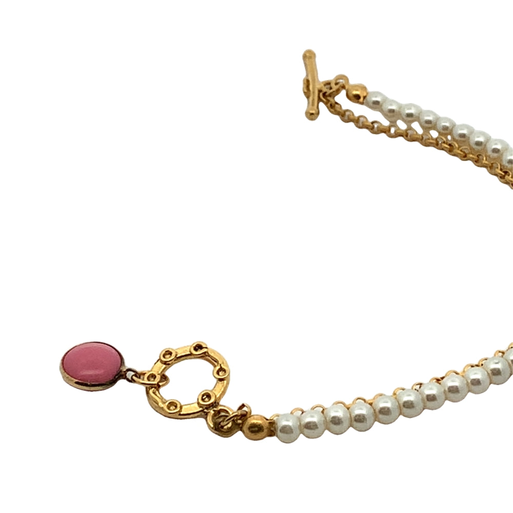 
                      
                        WLB044PEARL BRACELET W/ENAMEL
                      
                    
