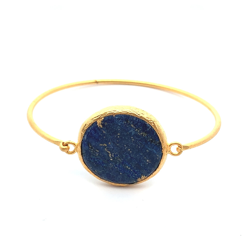 
                      
                        WLB059 GOLD PLATED BANGLE W/AGATE STONES
                      
                    