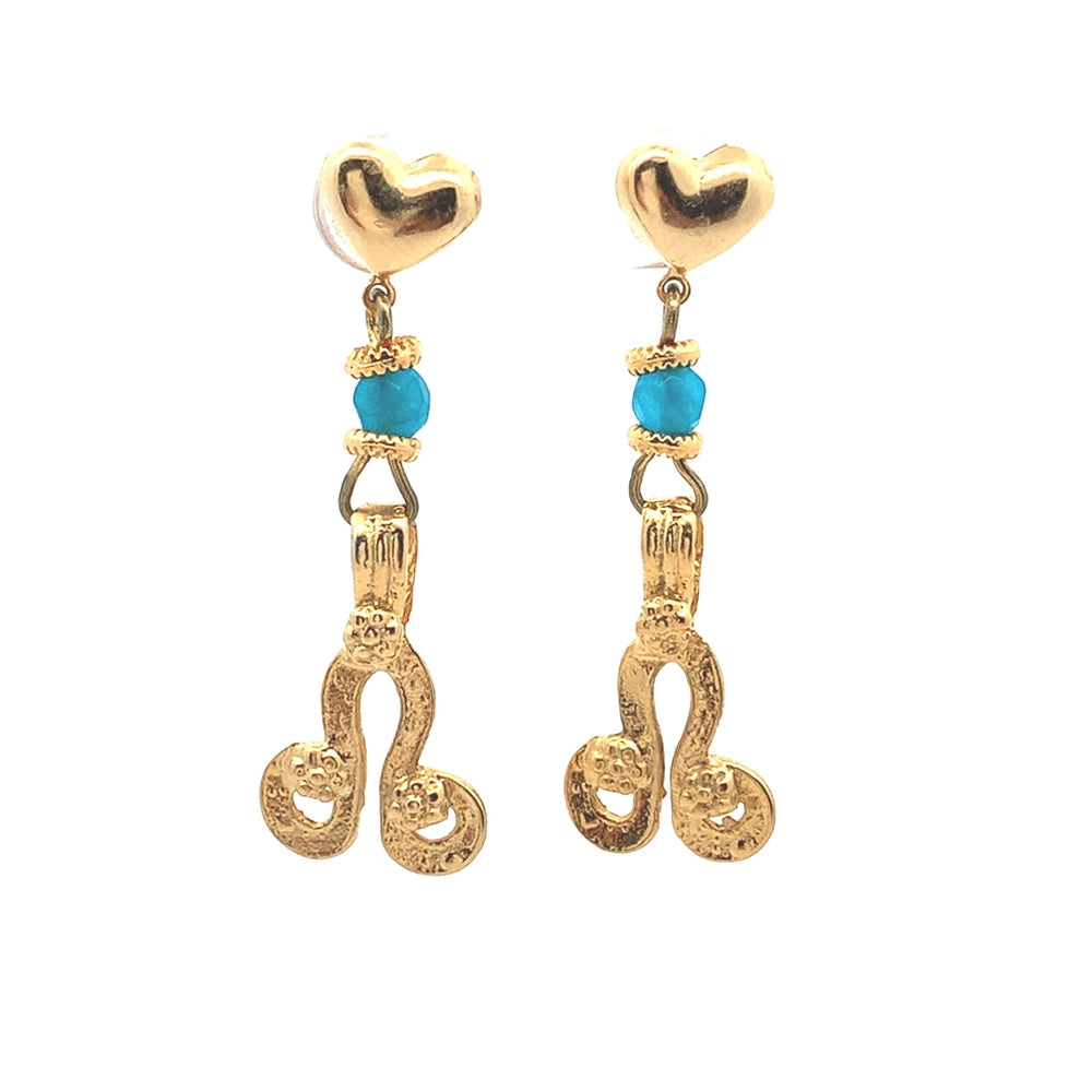 
                      
                        WLE064GOLD PLATED STUD E/R W/ GLASS BEADS
                      
                    