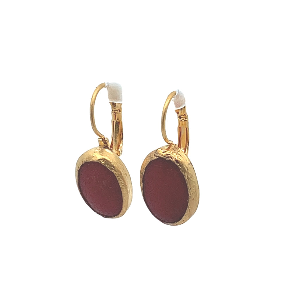 
                      
                        WLE065GOLD PLATED FLIP LOCK E/R W/ AGATE CZ
                      
                    