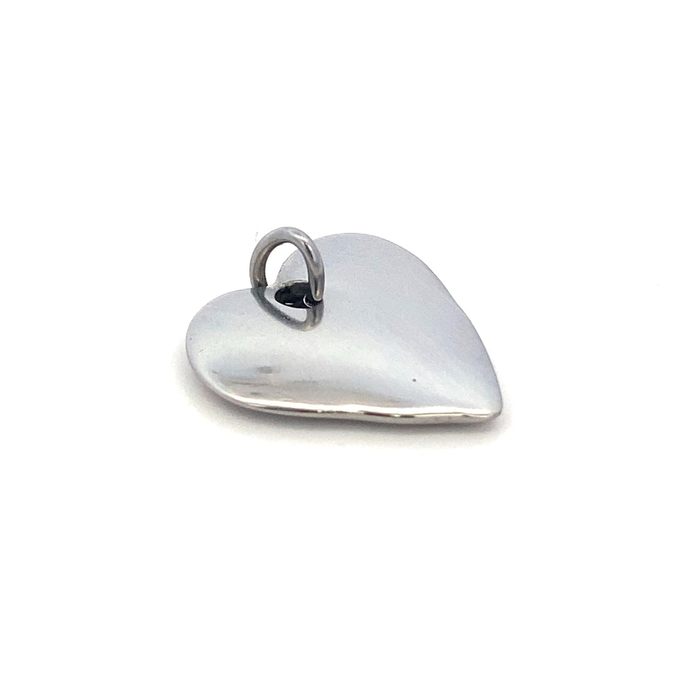 Fritzi Flat Heart Stainless Steel Pendant