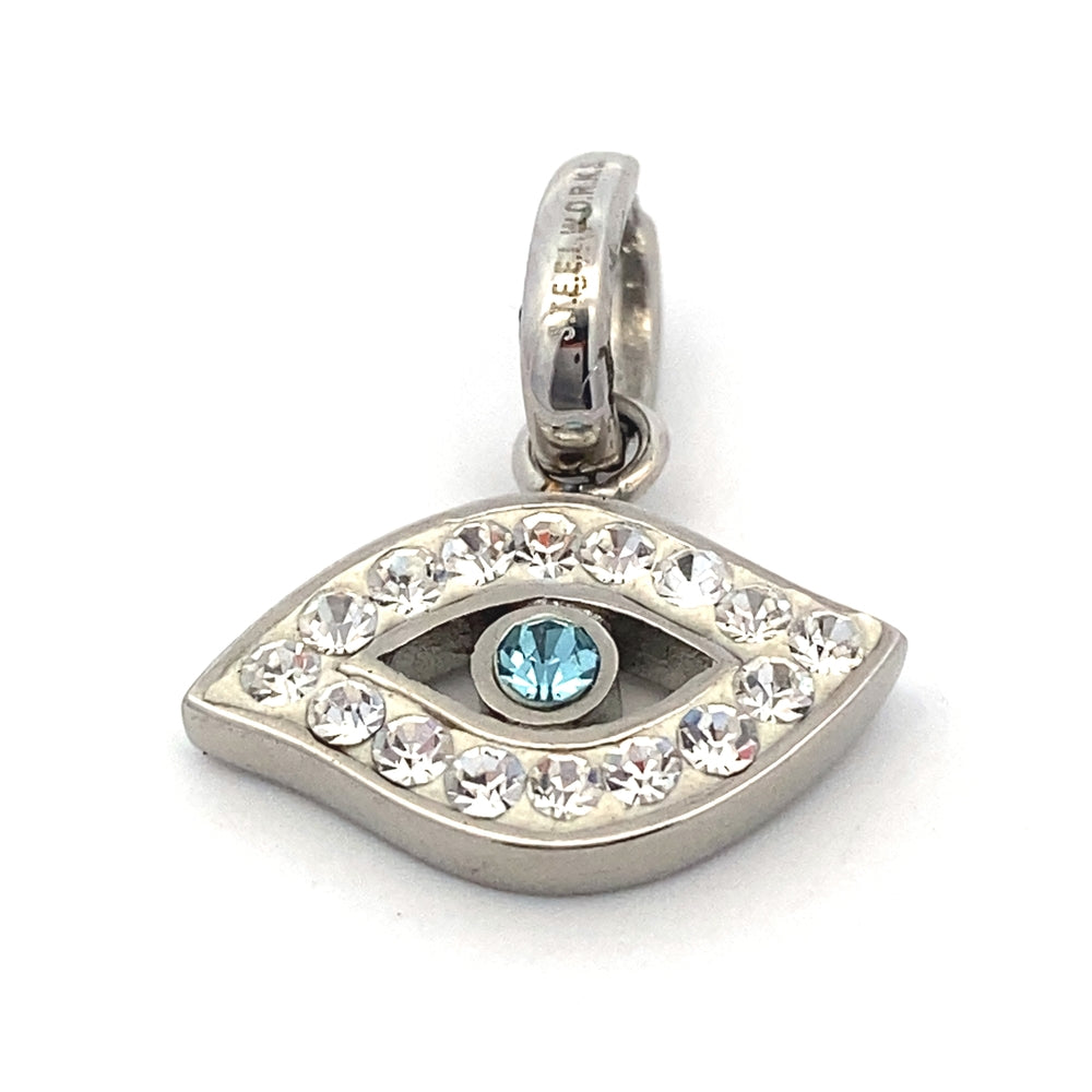 Elisha Evil Eye Stainless Steel Pendant