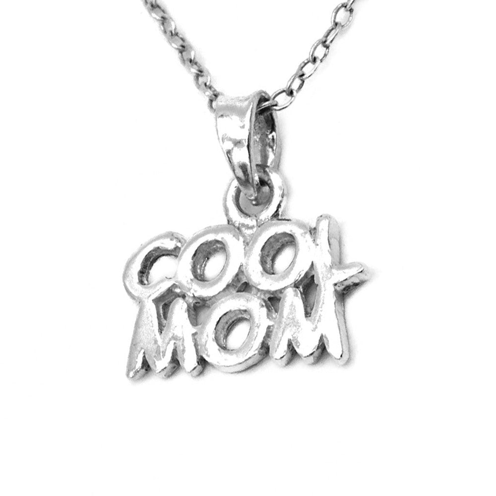 
                      
                        Dianne "Cool Mom" 925 Sterling Silver Pendant Necklace | SilverWorks
                      
                    