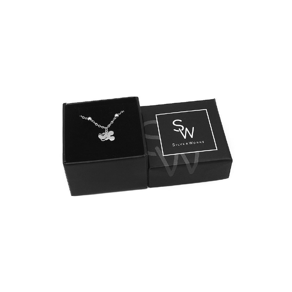 
                      
                        Mickey Mouse 925 Sterling Silver Charm Bracelet | SilverWorks
                      
                    