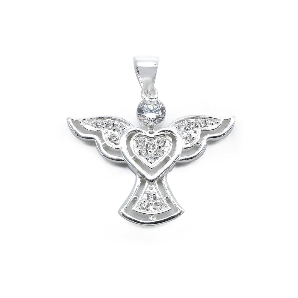 Angel Heart 925 Sterling Silver Pendant | SilverWorks