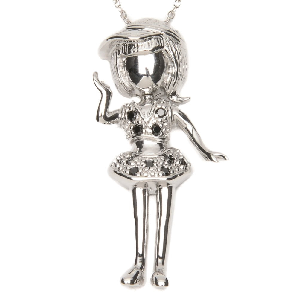 
                      
                        Naomi 925 Sterling Silver Pendant Necklace | SilverWorks
                      
                    