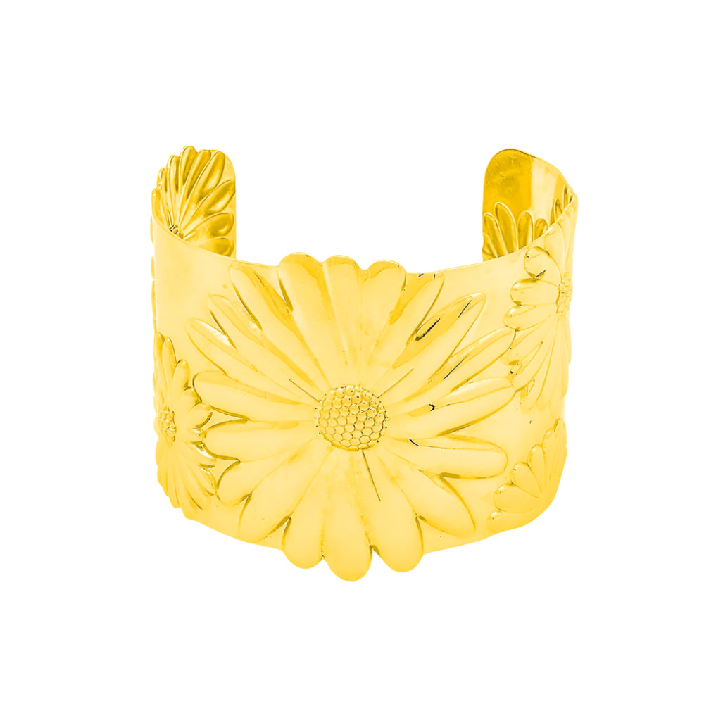 
                      
                        Elowen Sun Stainless Steel Cuff Bracelet | SilverWorks
                      
                    