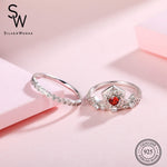 Silverworks 2 in 1 Aurora Princess Ring - Fashion Accessory for Women R6337