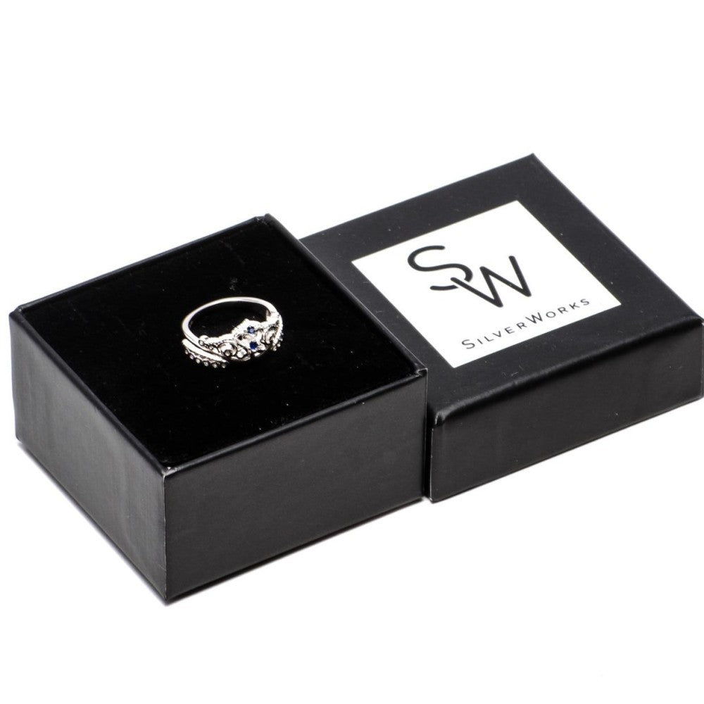 Silverworks R6334 Cinderella Princess Ring Disney Princess Collection