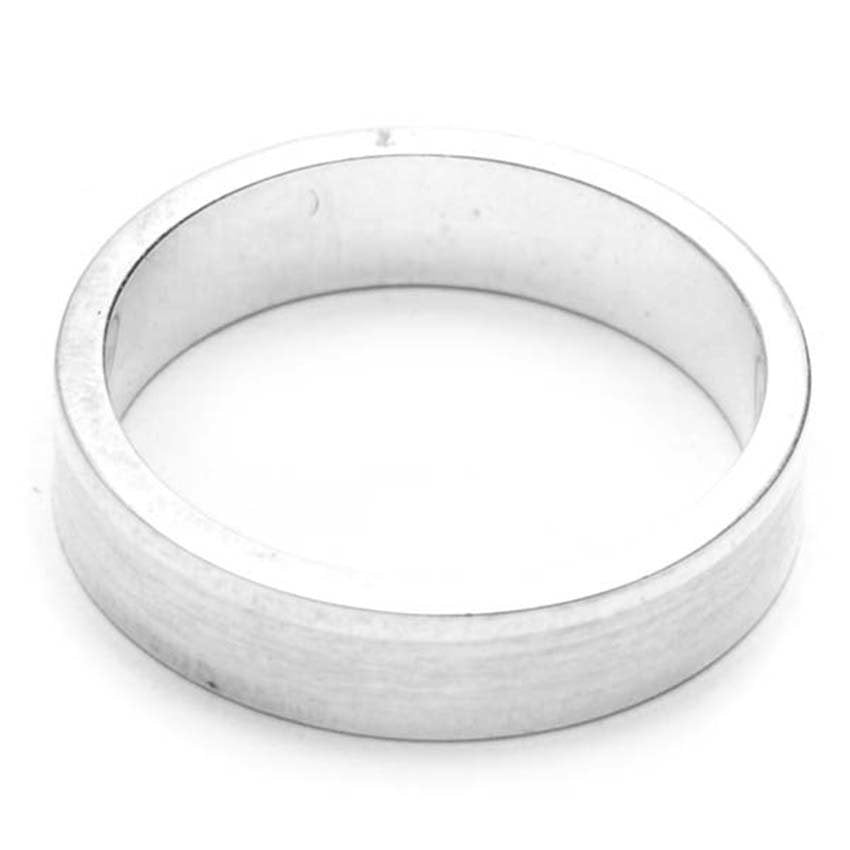 Zinnia 925 Sterling Silver Wedding Band Ring | SilverWorks