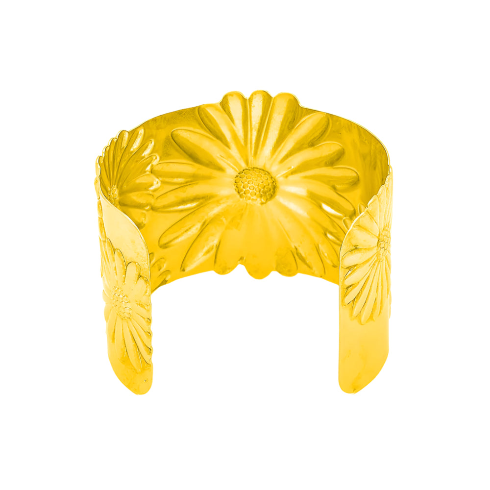
                      
                        Elowen Sun Stainless Steel Cuff Bracelet | SilverWorks
                      
                    