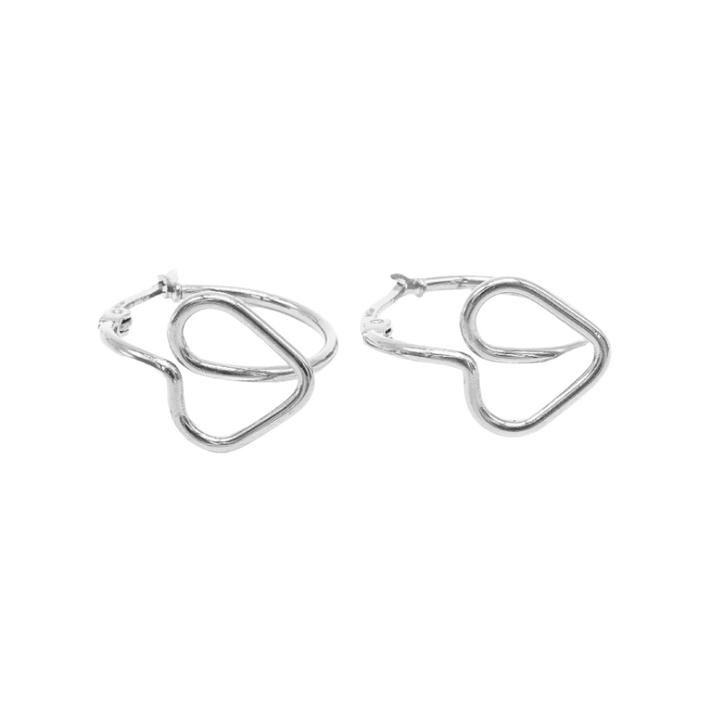 
                      
                        Lavinia Heart Knot Stainless Steel Jewelry Set | SilverWorks
                      
                    