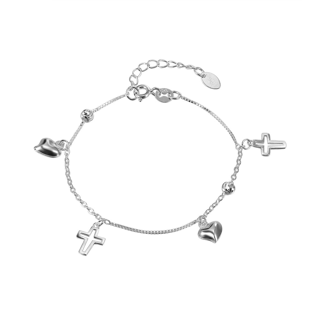 Jul 925 Sterling Silver Charm Bracelet  SilverWorks