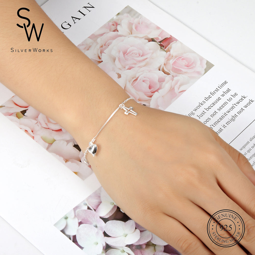 
                      
                        Jul 925 Sterling Silver Charm Bracelet  SilverWorks
                      
                    