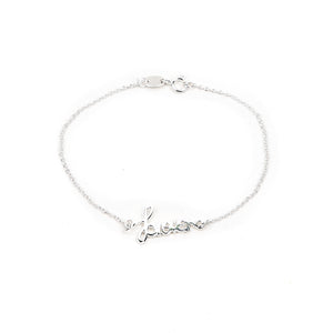 Evermore Silver Bracelet