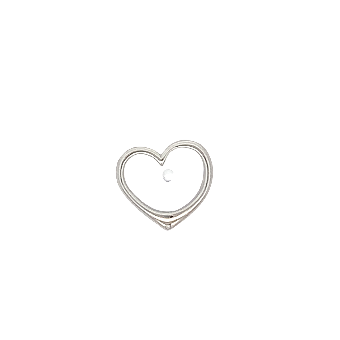 Yael Heart 925 Sterling Silver Pendant | SilverWorks