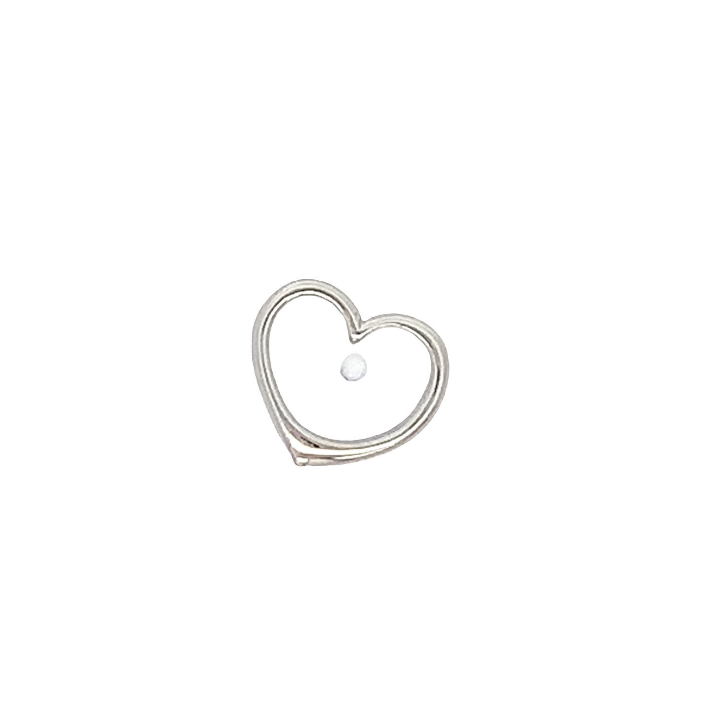 Yael Heart 925 Sterling Silver Pendant | SilverWorks