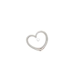 C5061 Ambitious Heart Silver Pendant