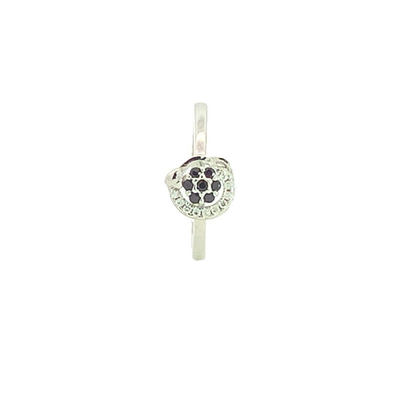 Iluna Flower 925 Sterling Silver Promise Ring | SilverWorks