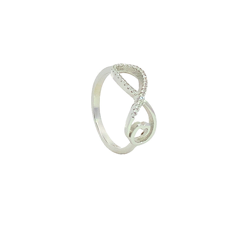 Ceres Infiinity 925 Sterling Silver Promise Ring | SilverWorks