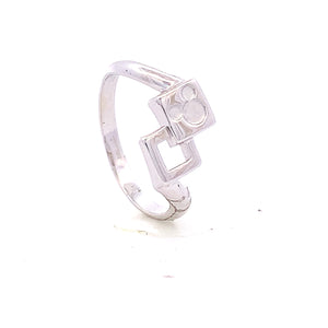 Ivory Silver Ring