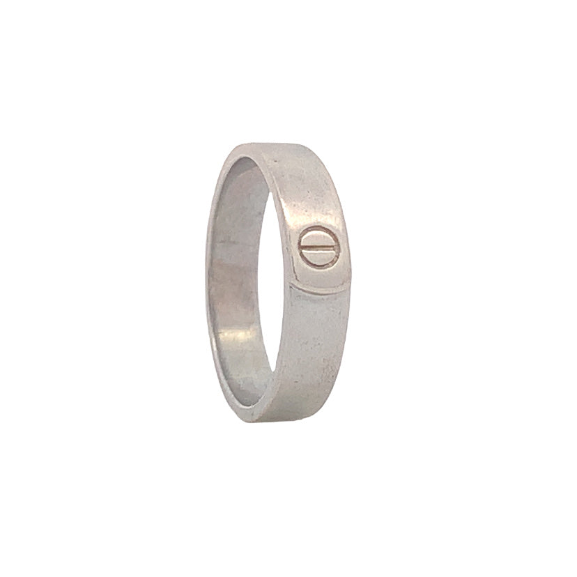 Ixia 925 Sterling Silver Wedding Band Ring | SilverWorks