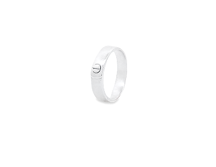 
                      
                        Ixia 925 Sterling Silver Wedding Band Ring | SilverWorks
                      
                    
