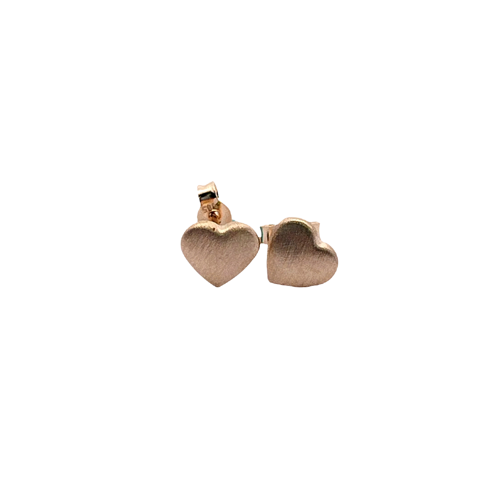 
                
                    Load image into Gallery viewer, SW Premium 14 Karat Yellow Gold Mercy Heart Stud Earrings
                
            