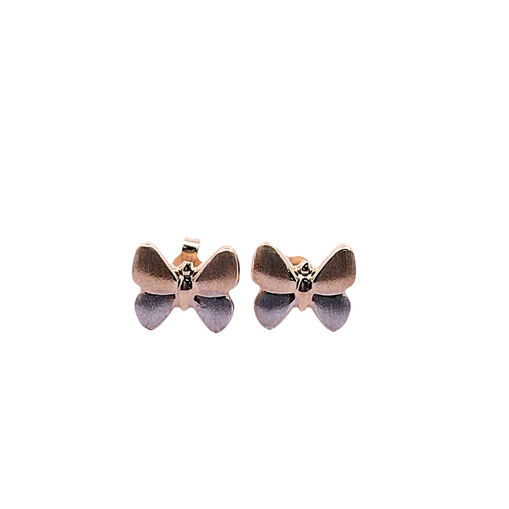 
                
                    Load image into Gallery viewer, SW Premium 14 Karat Yellow Gold Butterfly&amp;#39;s Journey Stud Earrings
                
            