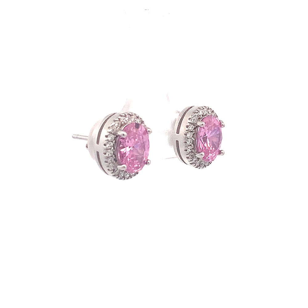 Margaret Silver Stud Earrings