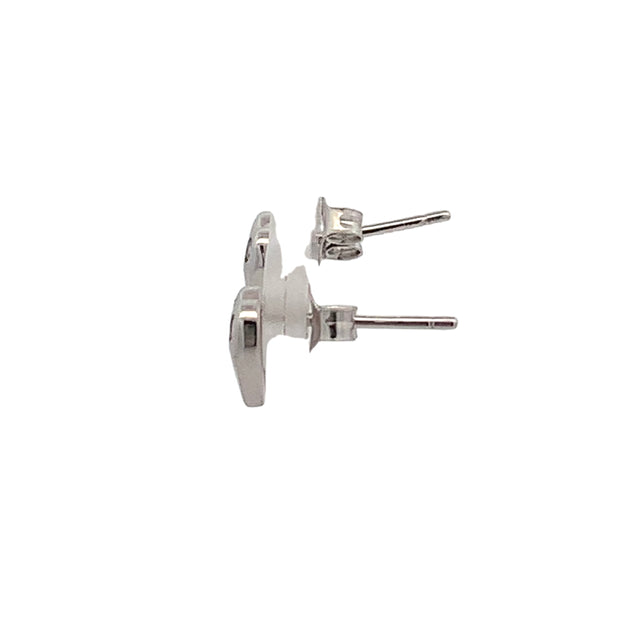 Nessa 925 Sterling Silver Stud Earrings | SilverWorks