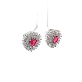 
                
                    Load image into Gallery viewer, Make You Love Me Silver Stud Earrings
                
            