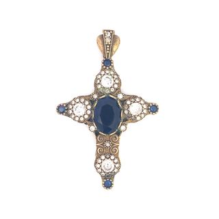 
                      
                        Ariana Cross 925 Sterling Silver Pendant | SilverWorks
                      
                    