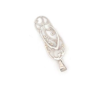 Footloose Silver Pendant