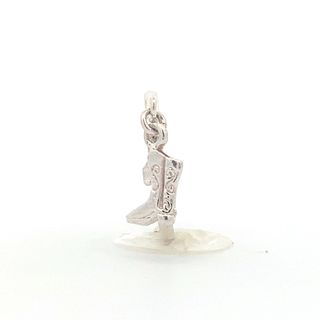Jean Dangling Boots 925 Sterling Silver Ring | SilverWorks