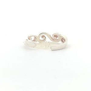 
                
                    Load image into Gallery viewer, Aquarius, Let the Sunshine In Silver Ring
                
            
