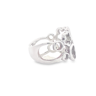 Fleur 925 Sterling Silver Ring | SilverWorks