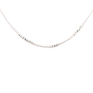 How Much More Silver Curb Chain Necklace